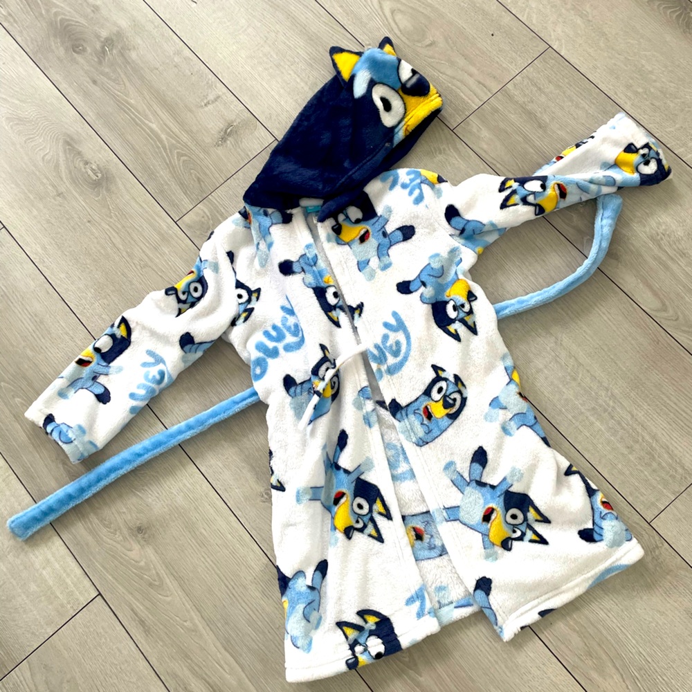 Kids Bluey Robe
